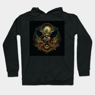 illuminati-inspired, eye Hoodie